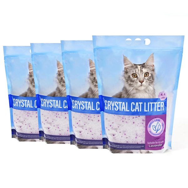 Neat and tidy crystal silica cat litter pellets