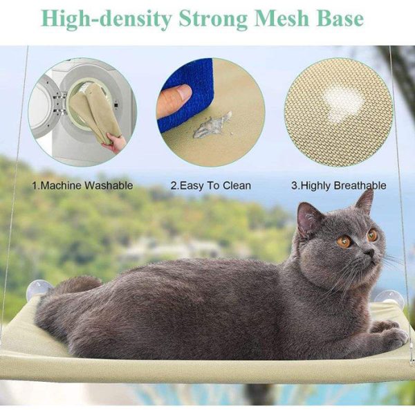 Washable Cat Window Hammock Cooling Bed - Image 3