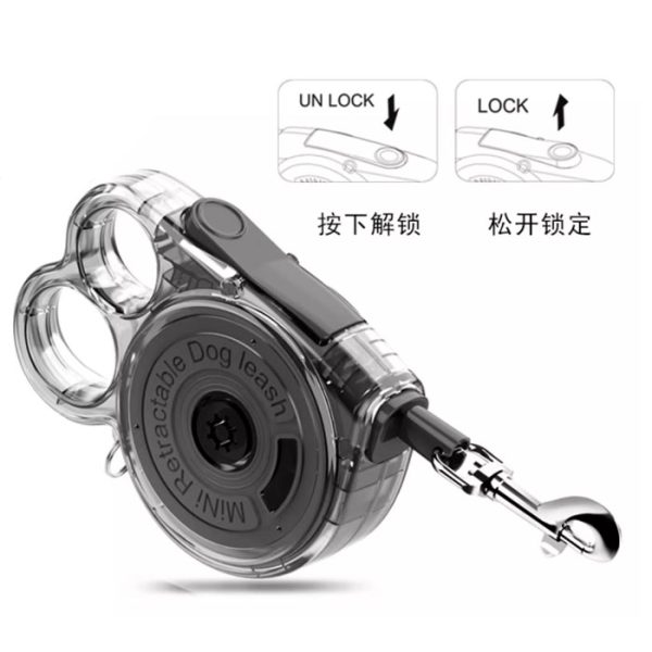 Mini Retractable Dog Lead for Small Pets - Image 2