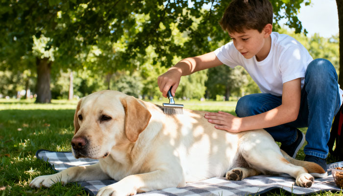 Fleas on Dogs